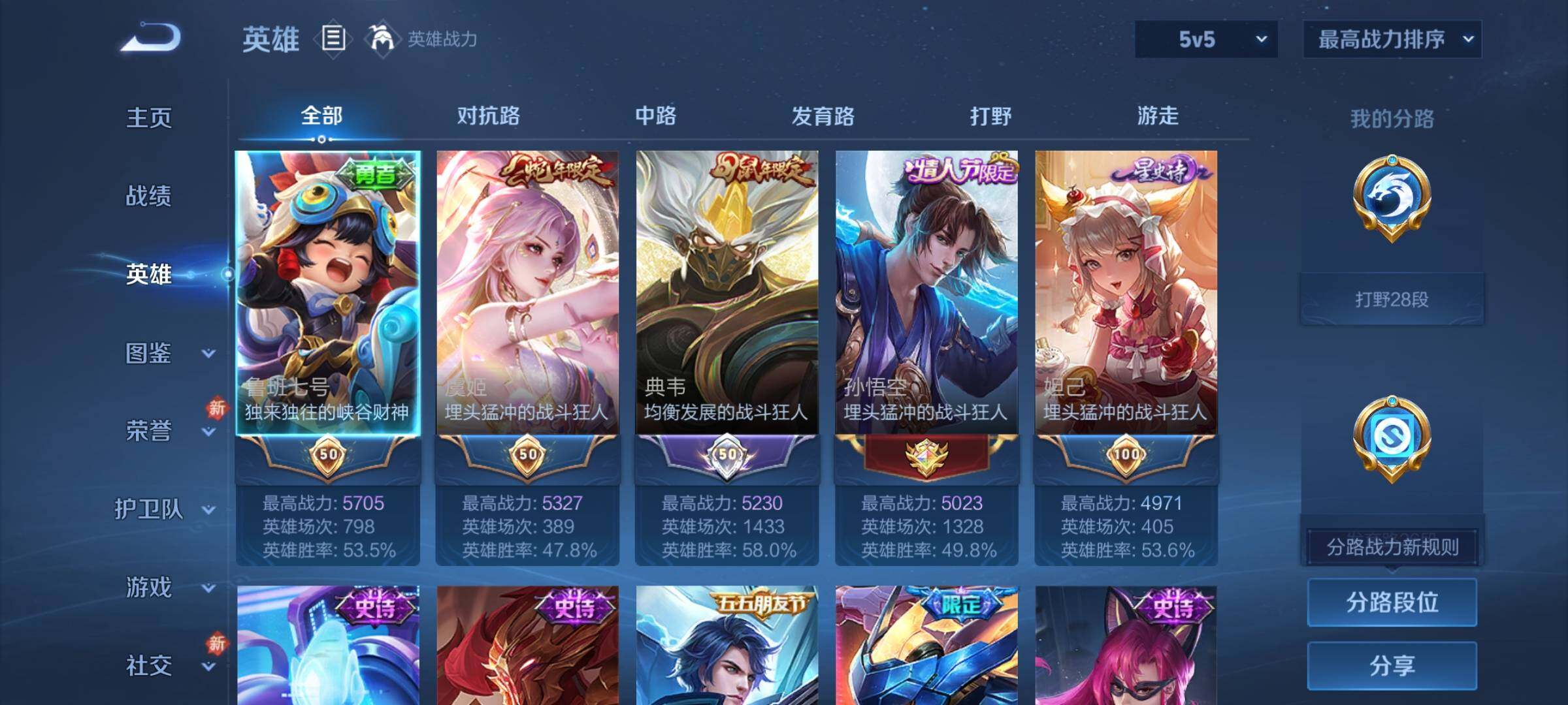 WZCMW4156086王者荣耀账号详情图4