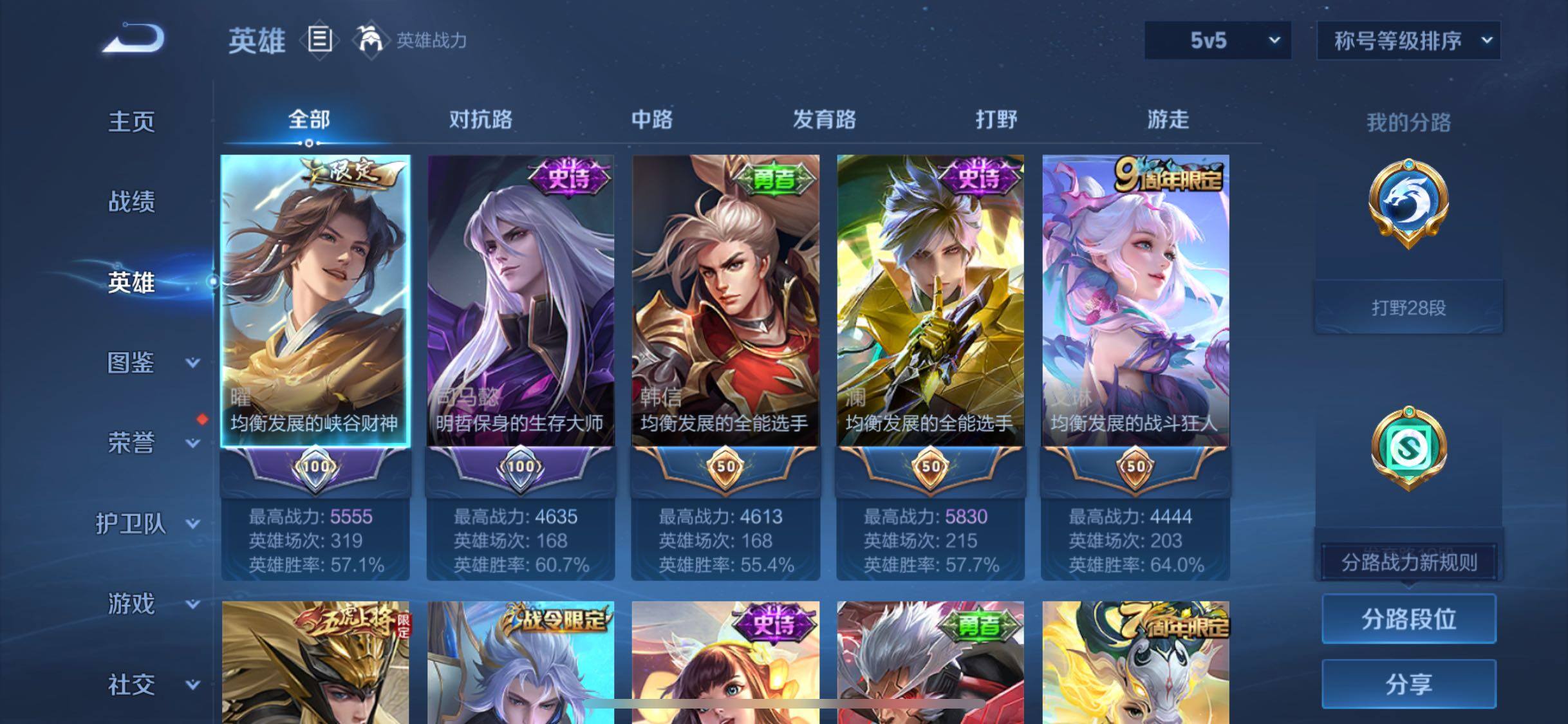 WZCMW4163629王者荣耀账号详情图3