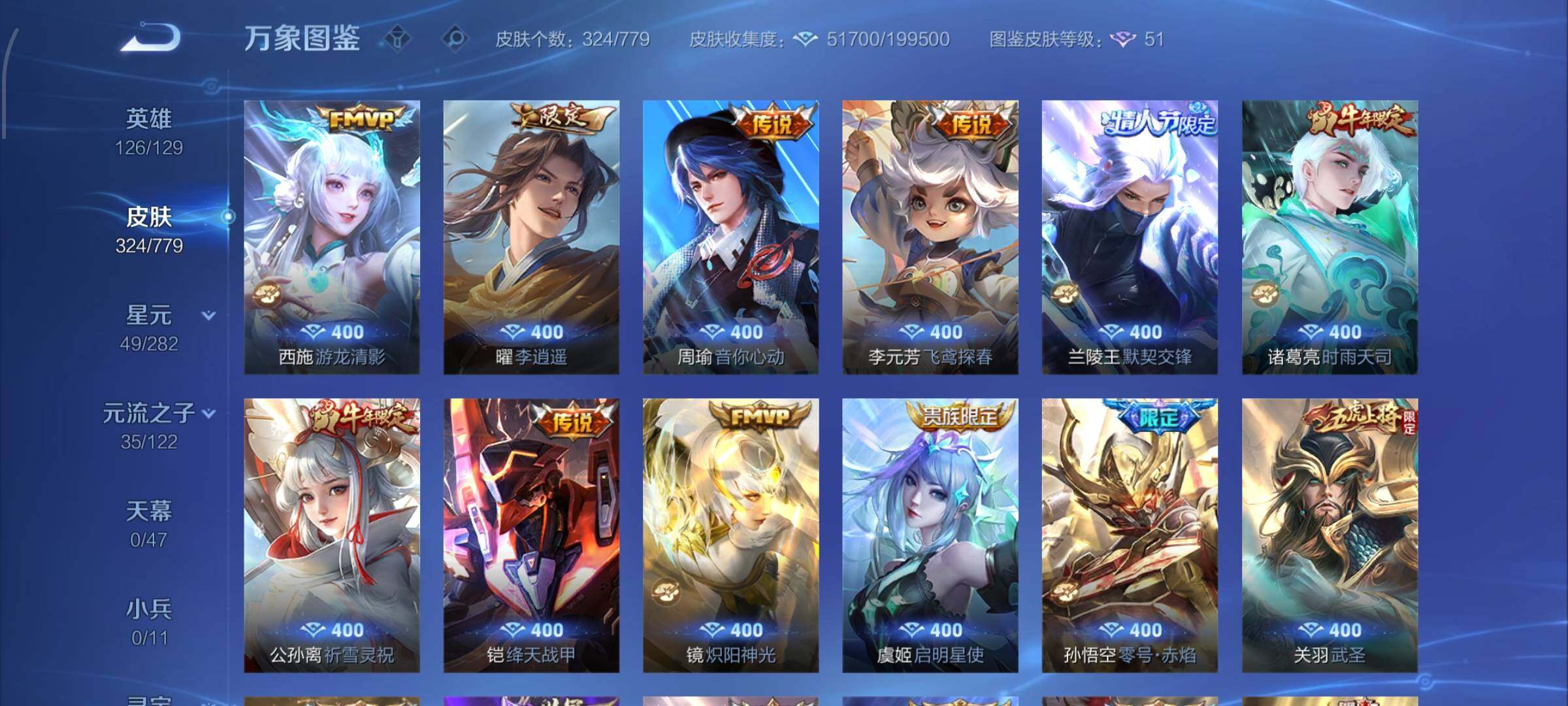 WZCMW4162297王者荣耀账号详情图7