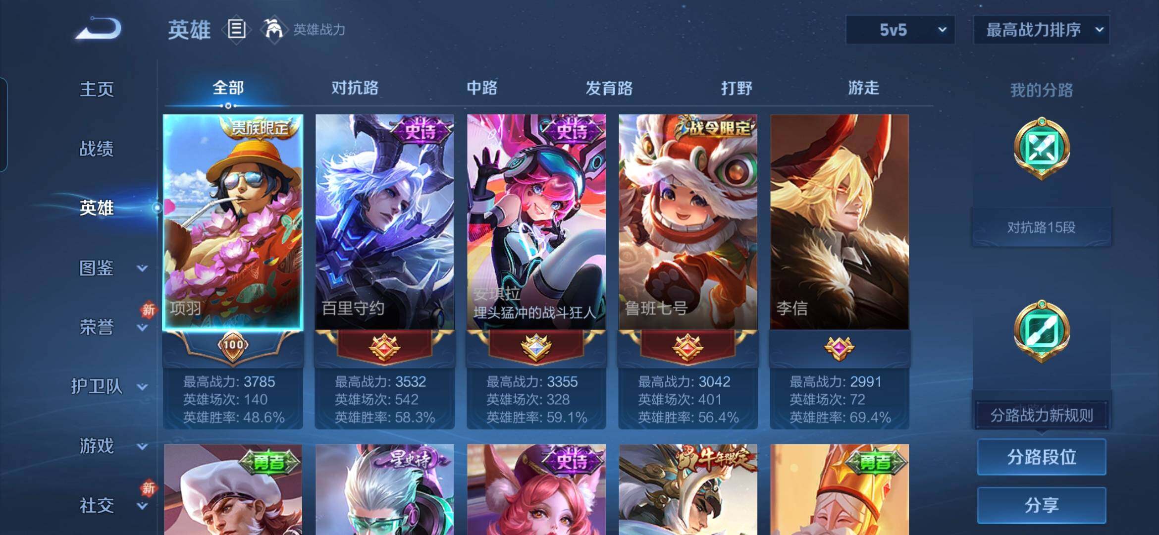 WZCMW4156333王者荣耀账号详情图4