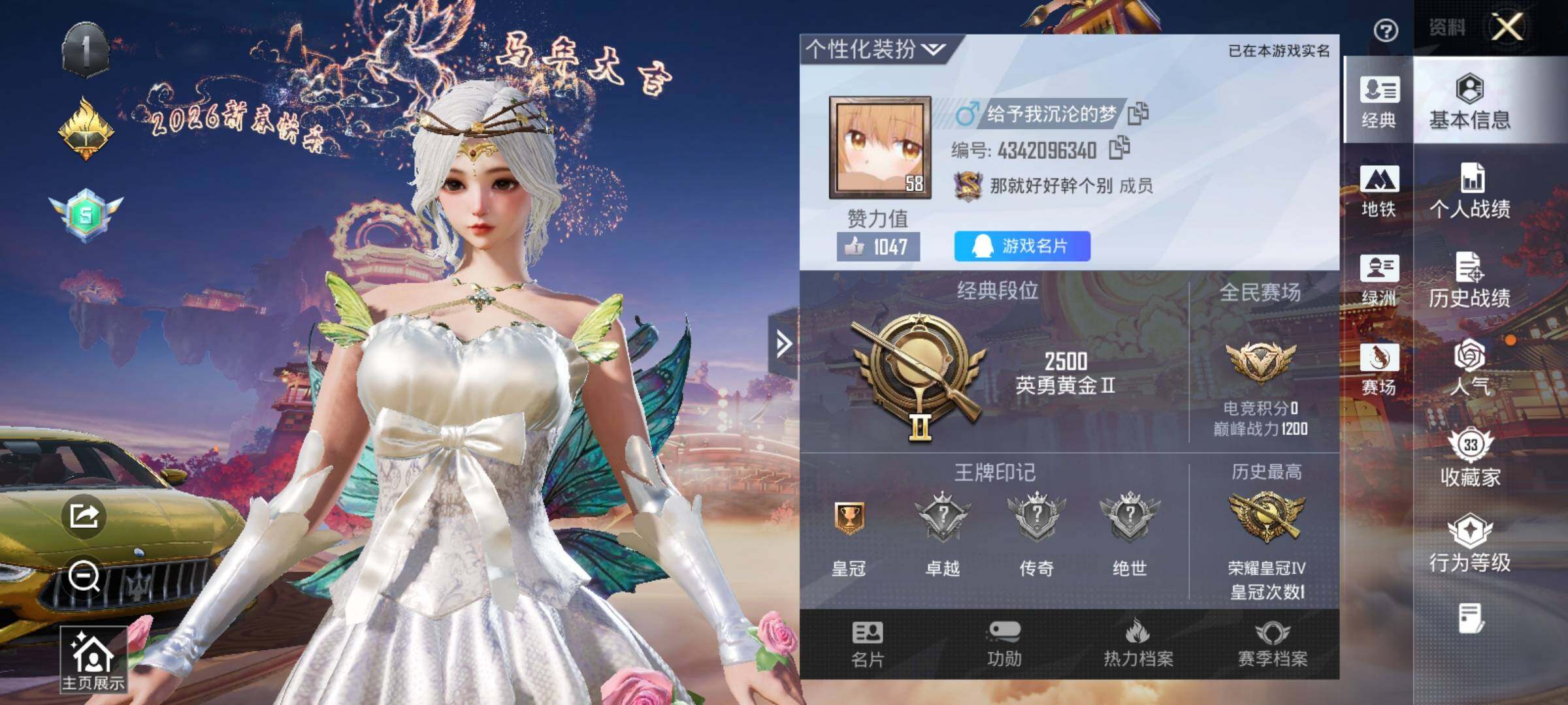 HPCMW486402和平精英账号详情图13