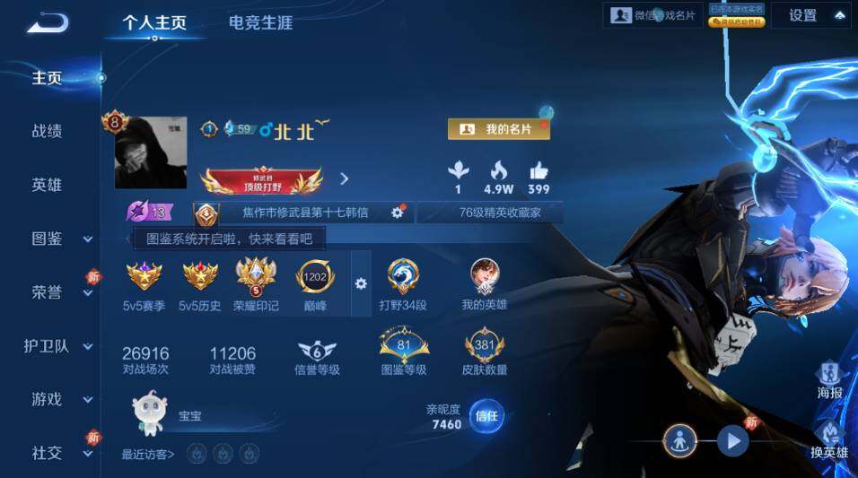 WZLX4157669王者荣耀账号详情图9 WZLX4157669王者荣耀账号详情图9