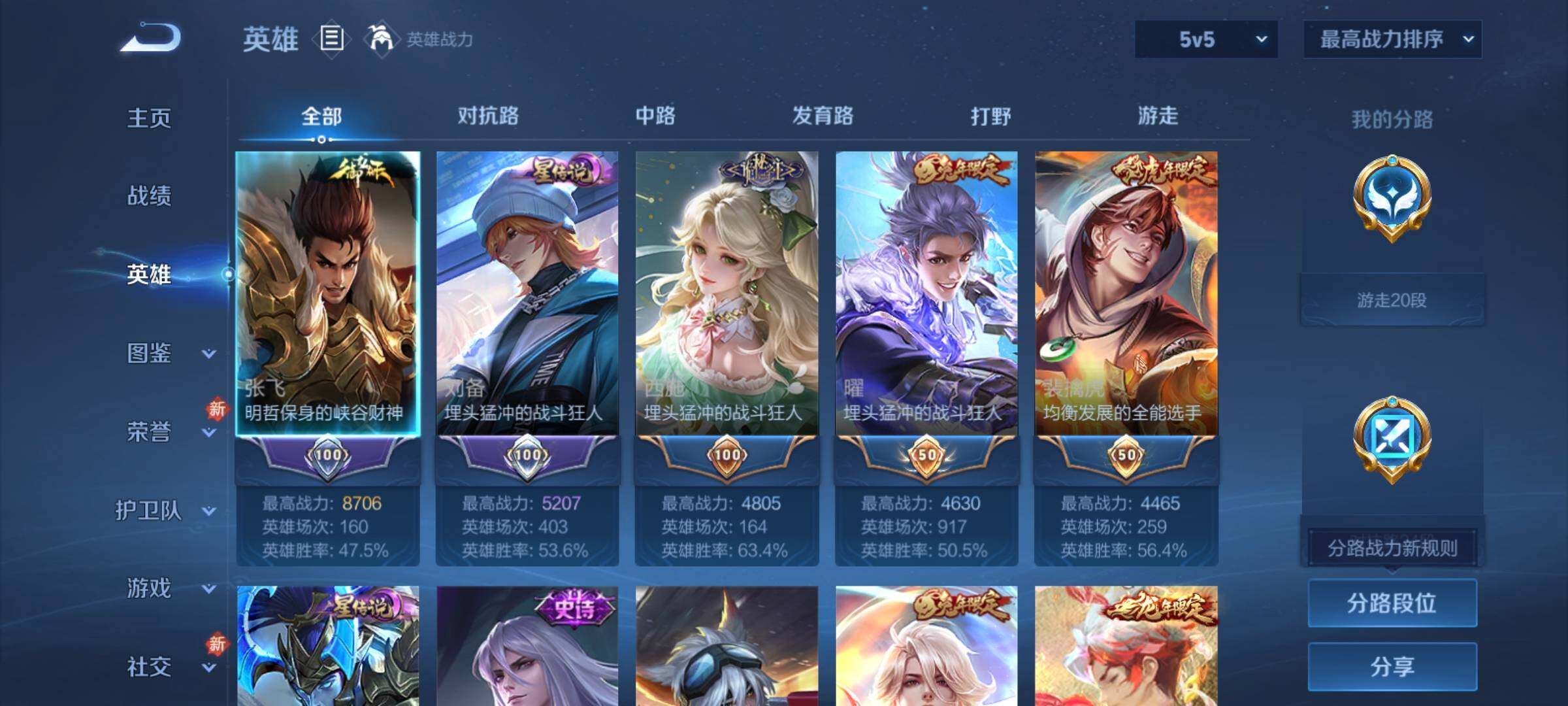 WZCMY4158502王者荣耀账号详情图3