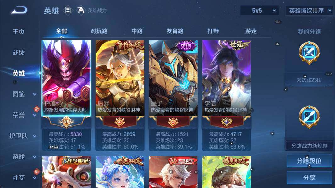 WZCMW4157160王者荣耀账号详情图16 WZCMW4157160王者荣耀账号详情图16