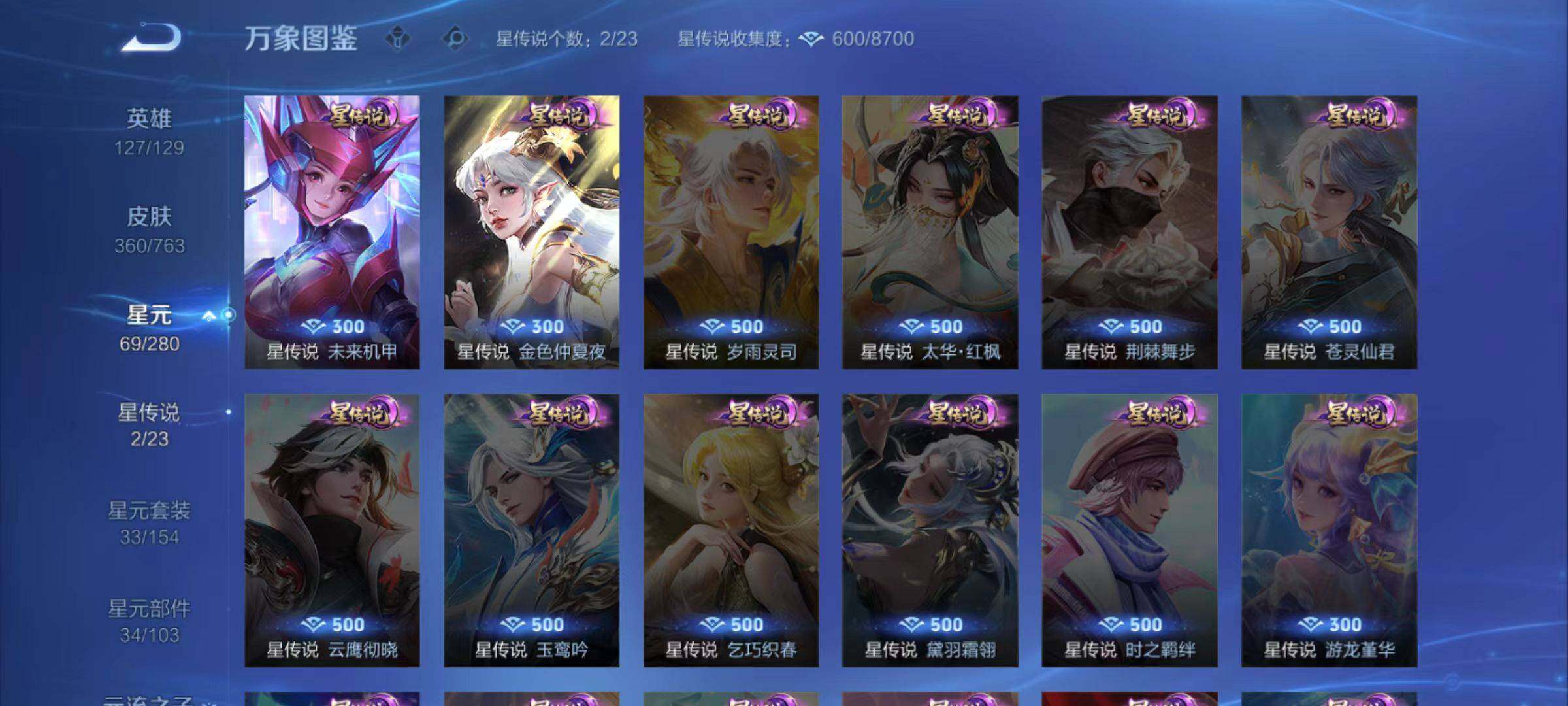 WZLX4157547王者荣耀账号详情图5