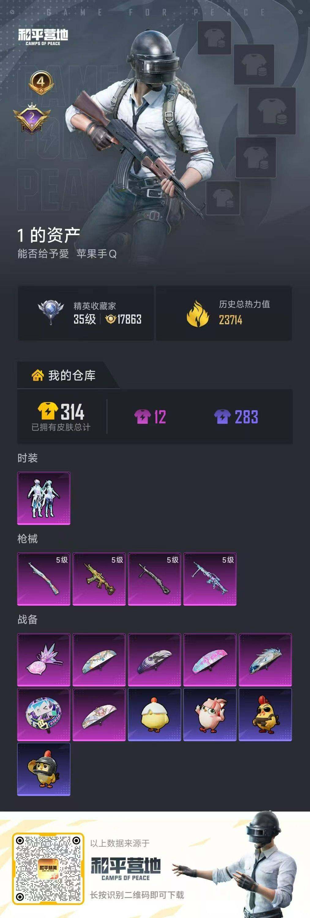 HPCMW4104830和平精英账号详情图2