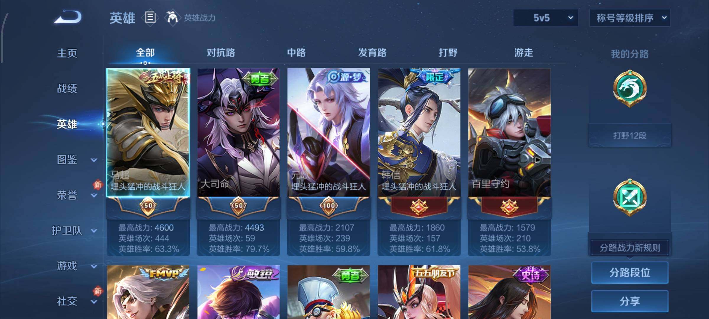 WZCMW4163849王者荣耀账号详情图3