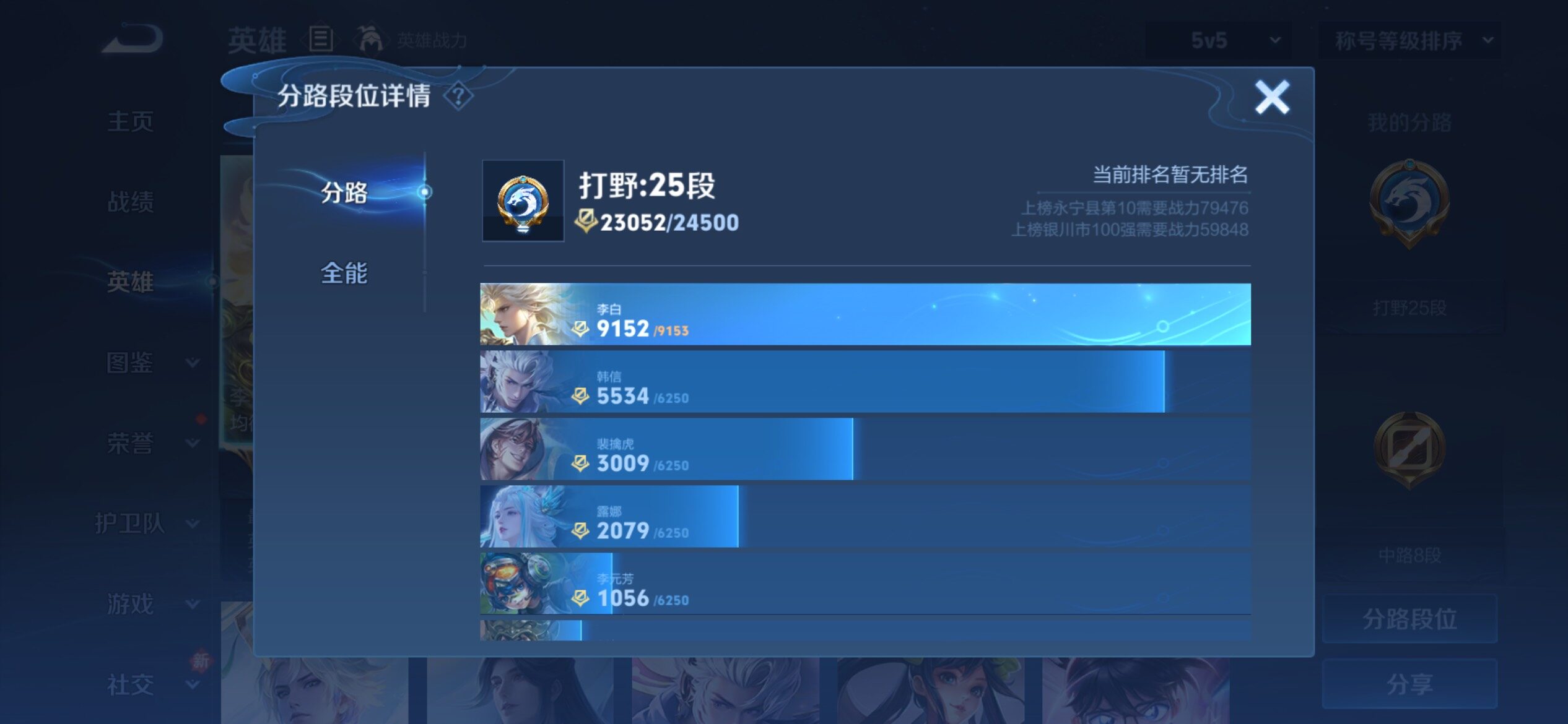 WZCMY4161054王者荣耀账号详情图4 WZCMY4161054王者荣耀账号详情图4