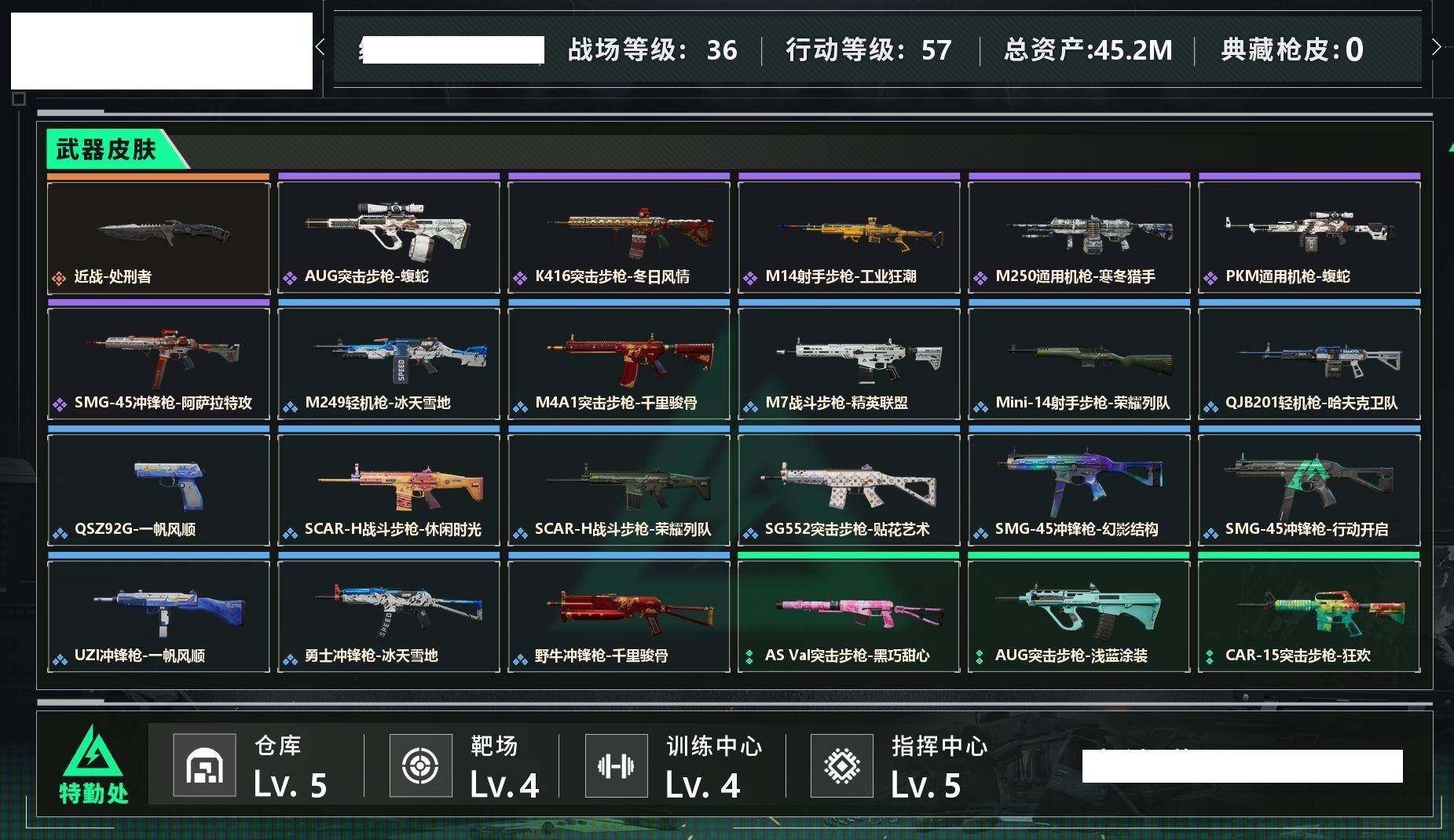 SJZCMW469358三角洲行动账号详情图5