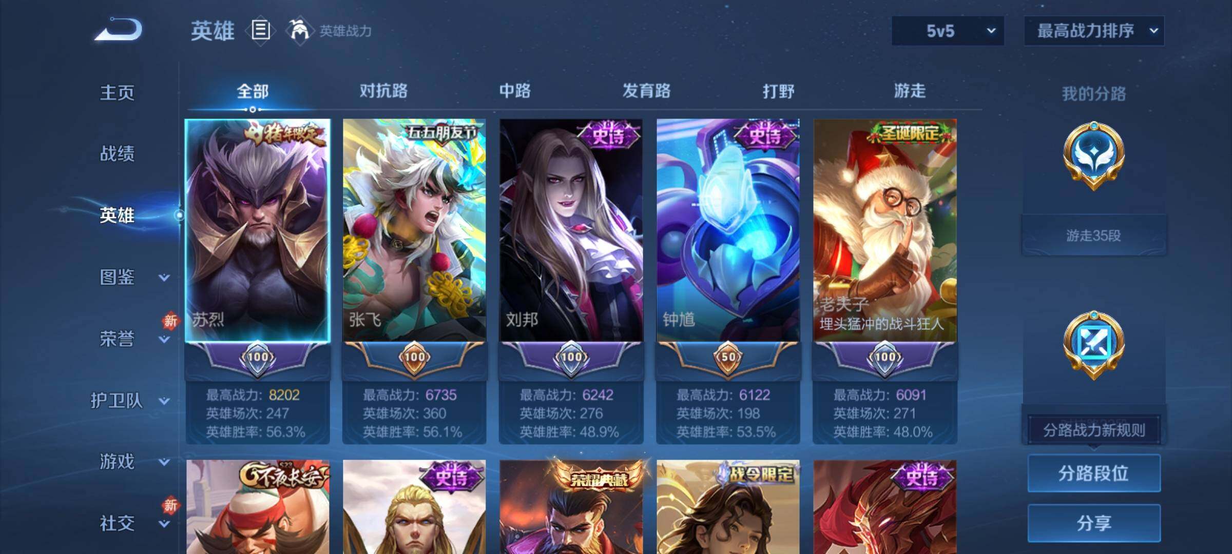 WZCMY4160675王者荣耀账号详情图3