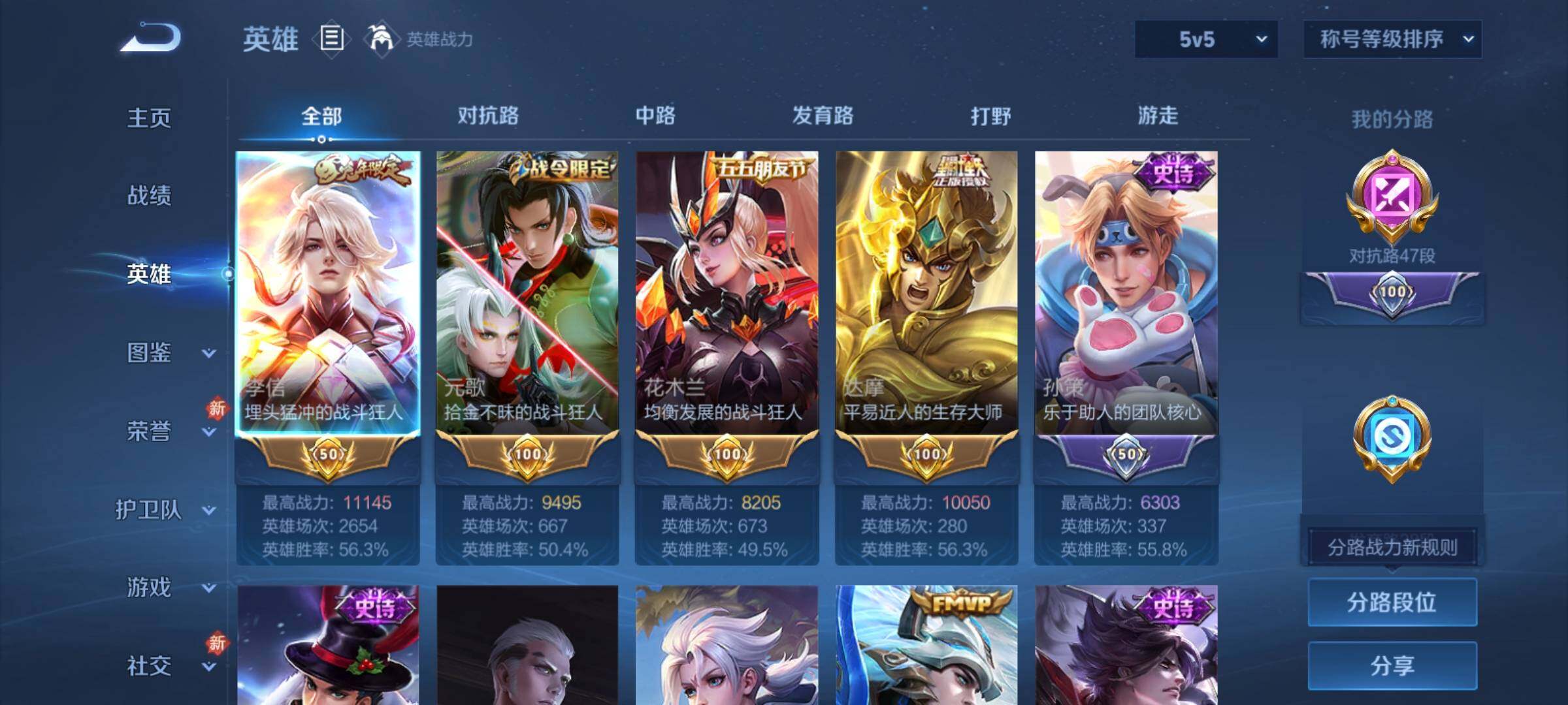 WZCMY4163286王者荣耀账号详情图4