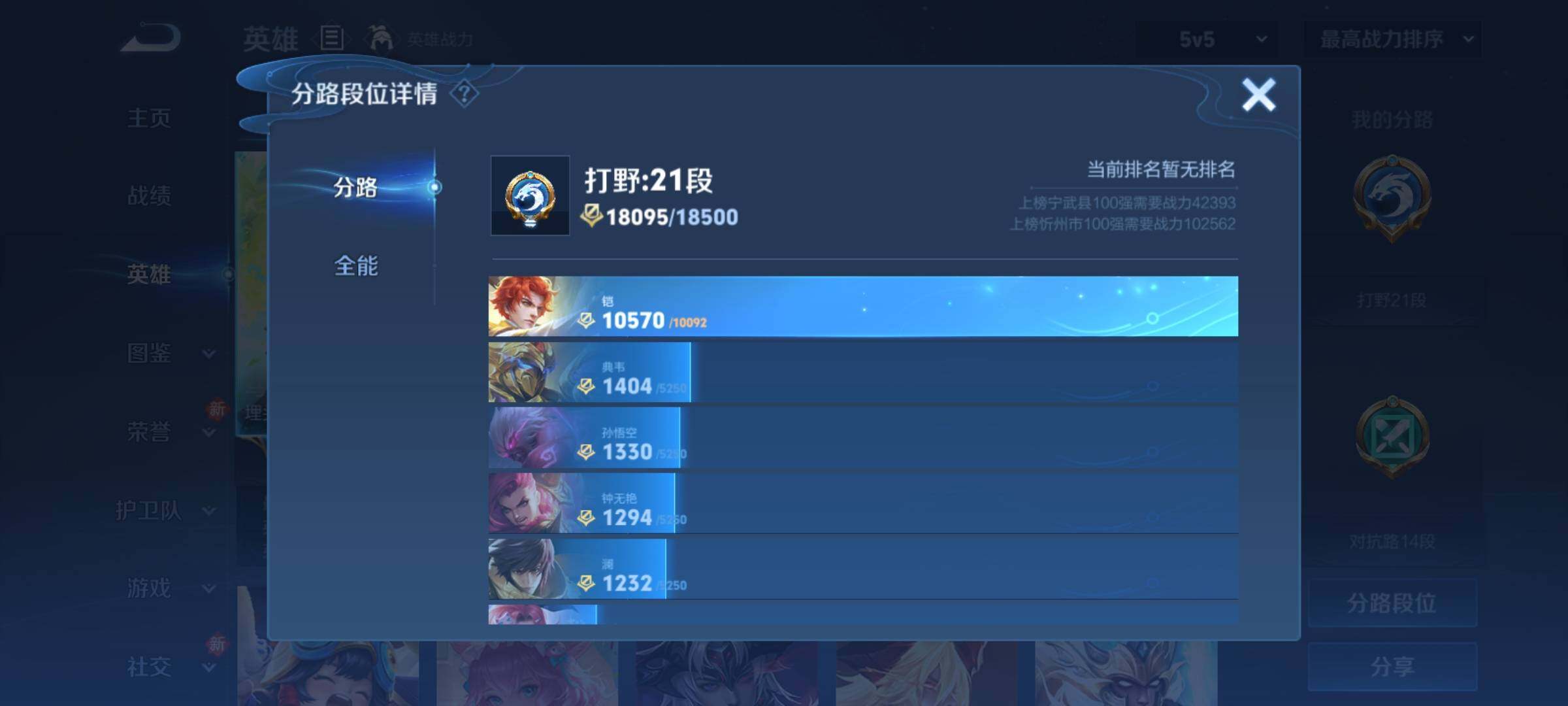 WZCMY4163515王者荣耀账号详情图4