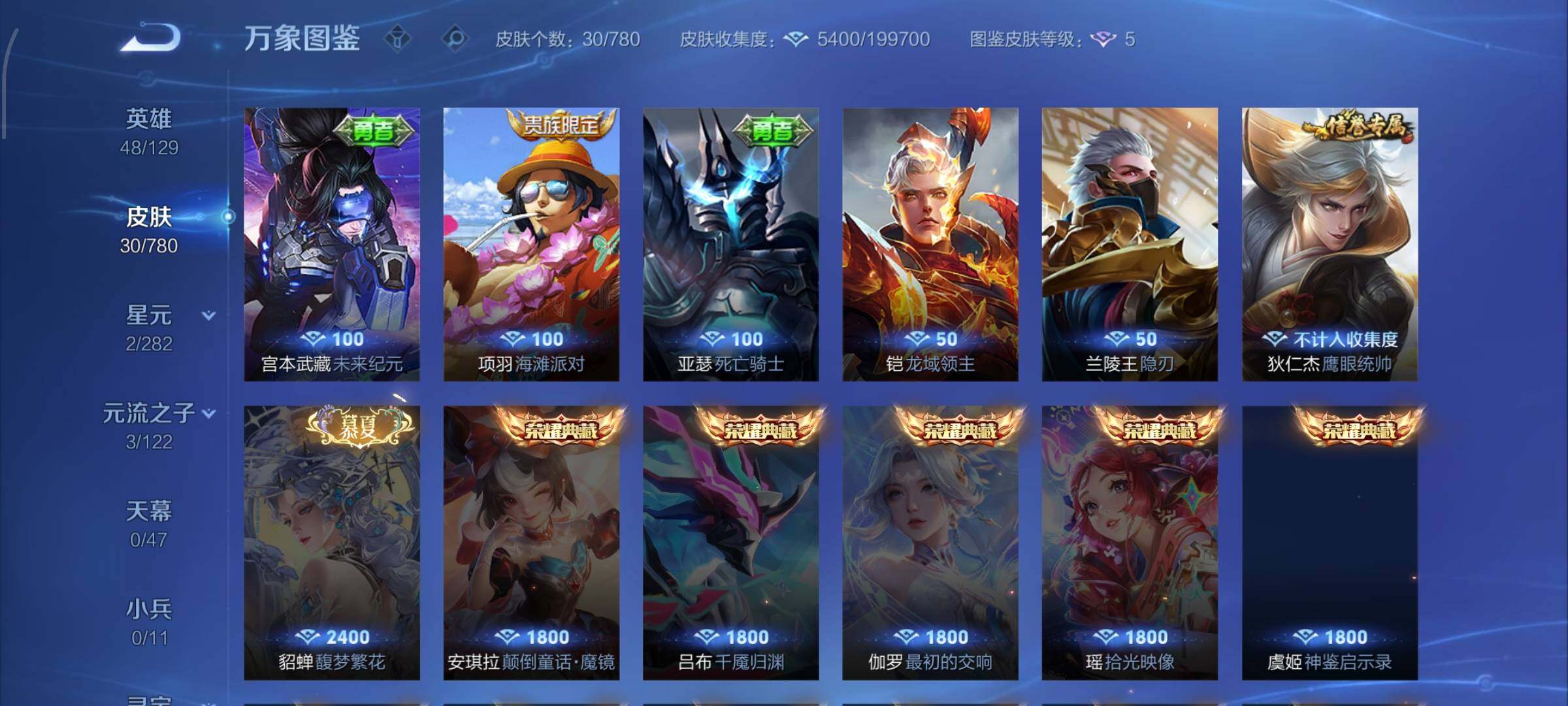 WZCMW4195016王者荣耀账号详情图8