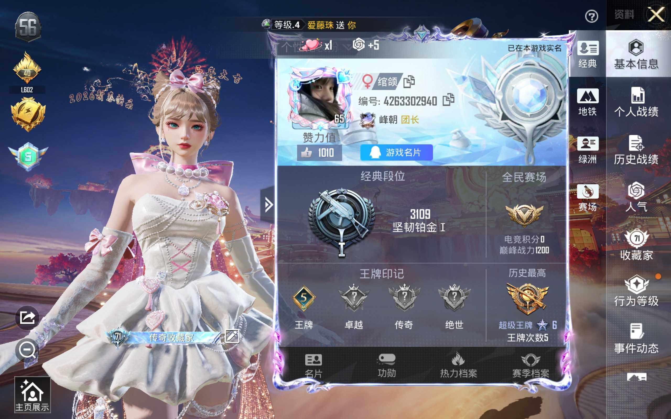 HPQM4102995和平精英账号详情图3