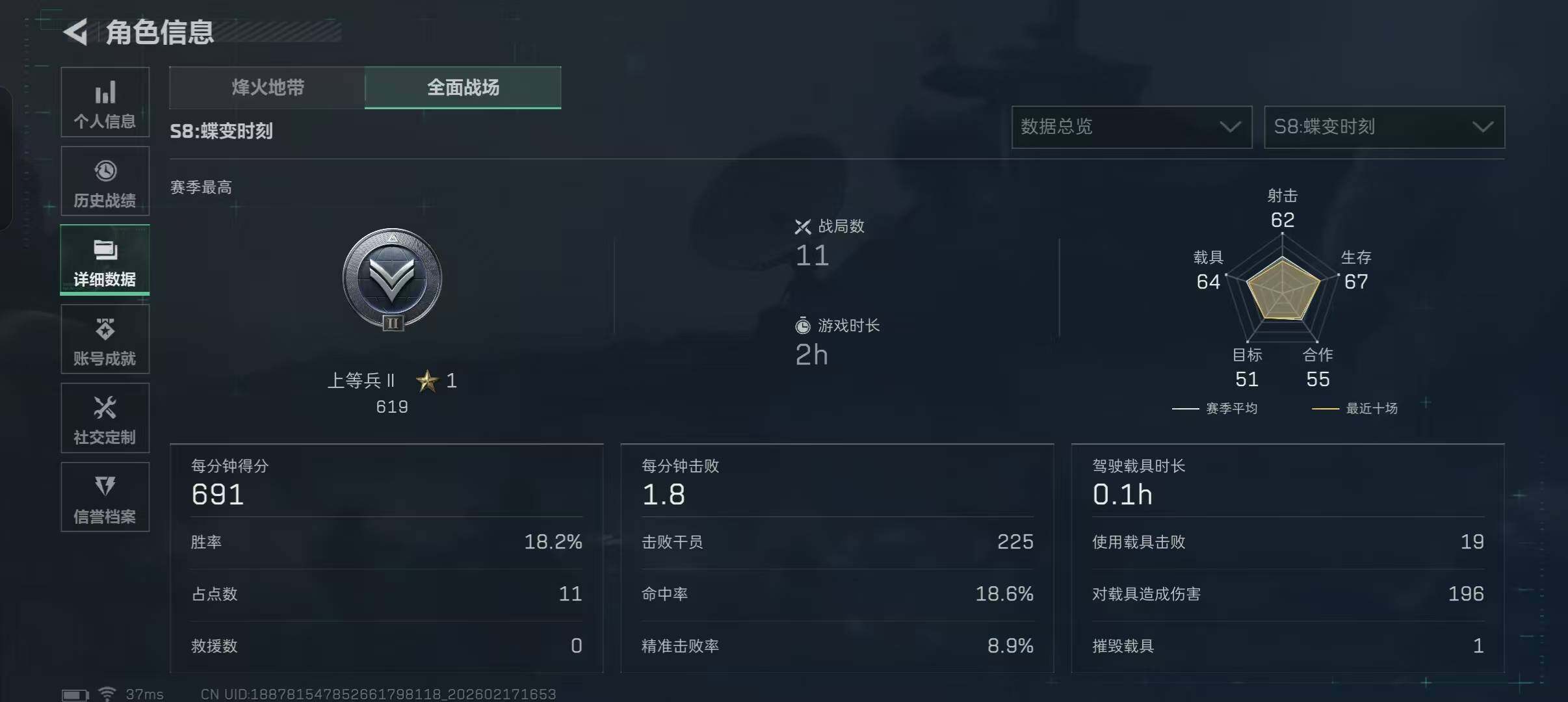 SJZQM452487三角洲行动账号详情图6