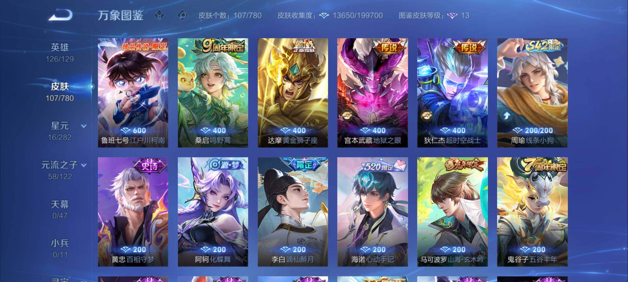 WZCMW4164079王者荣耀账号详情图6