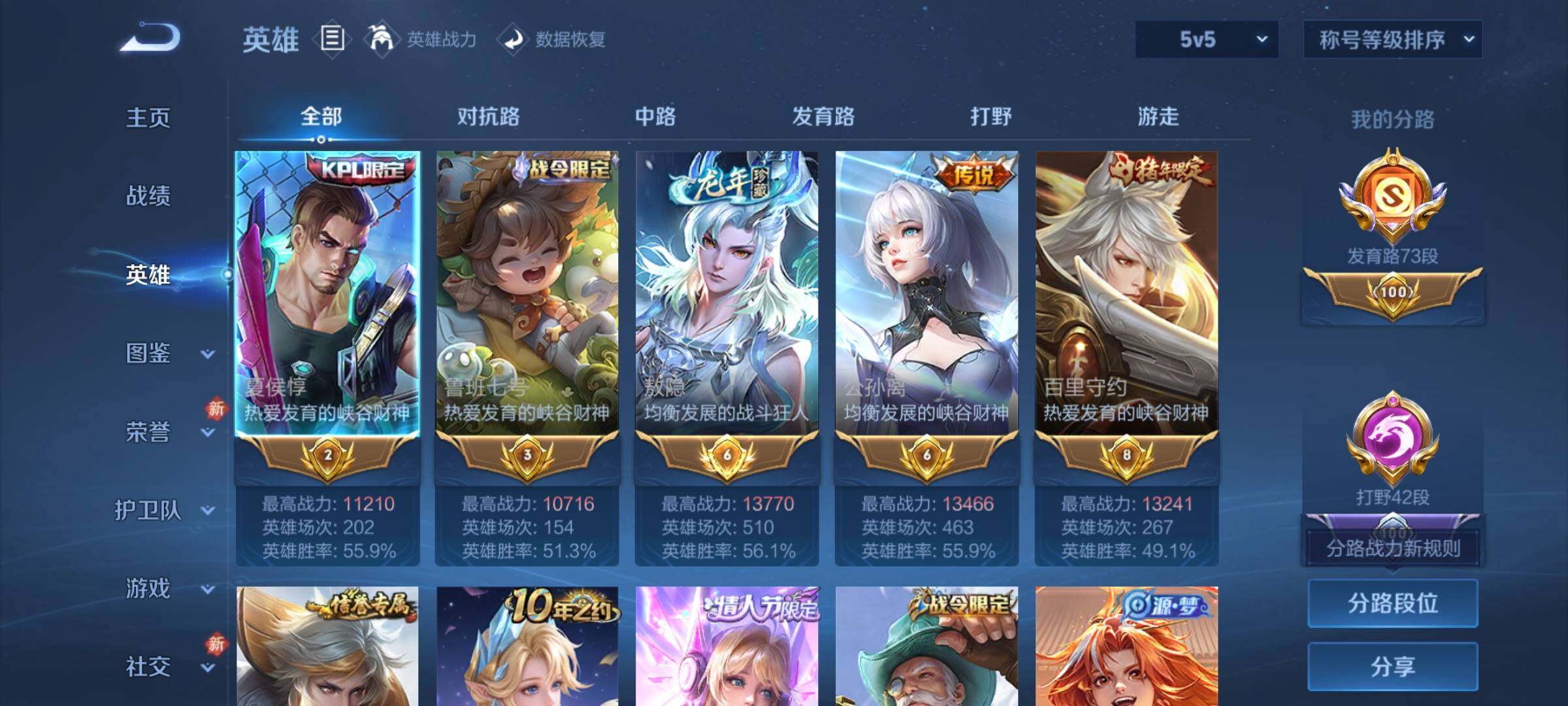 WZCMW4163606王者荣耀账号详情图3