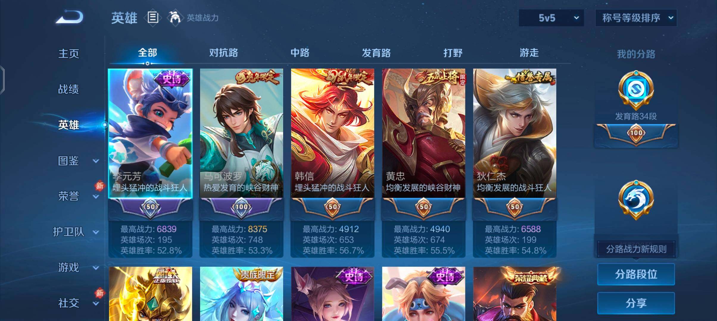 WZCMW4164188王者荣耀账号详情图3 WZCMW4164188王者荣耀账号详情图3