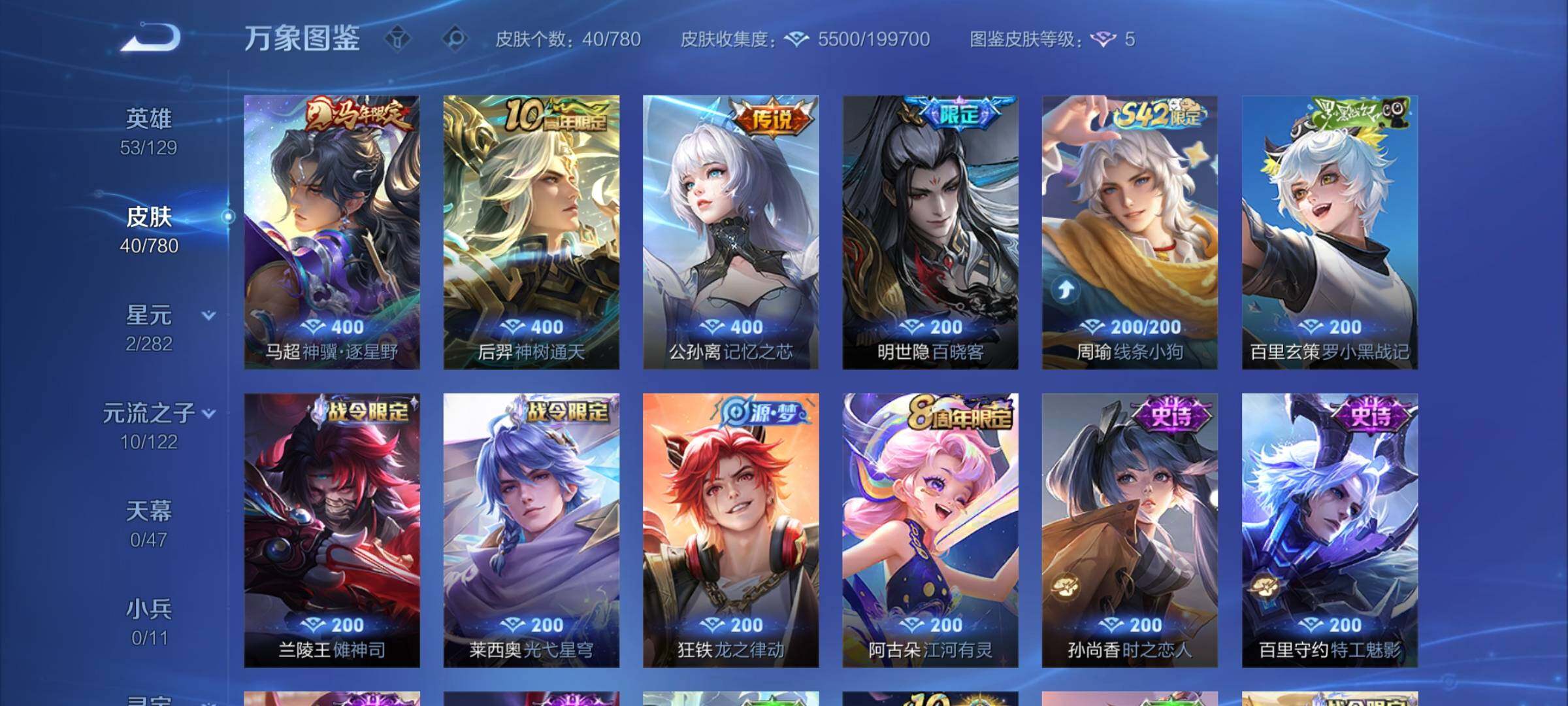 WZCMW4165707王者荣耀账号详情图6