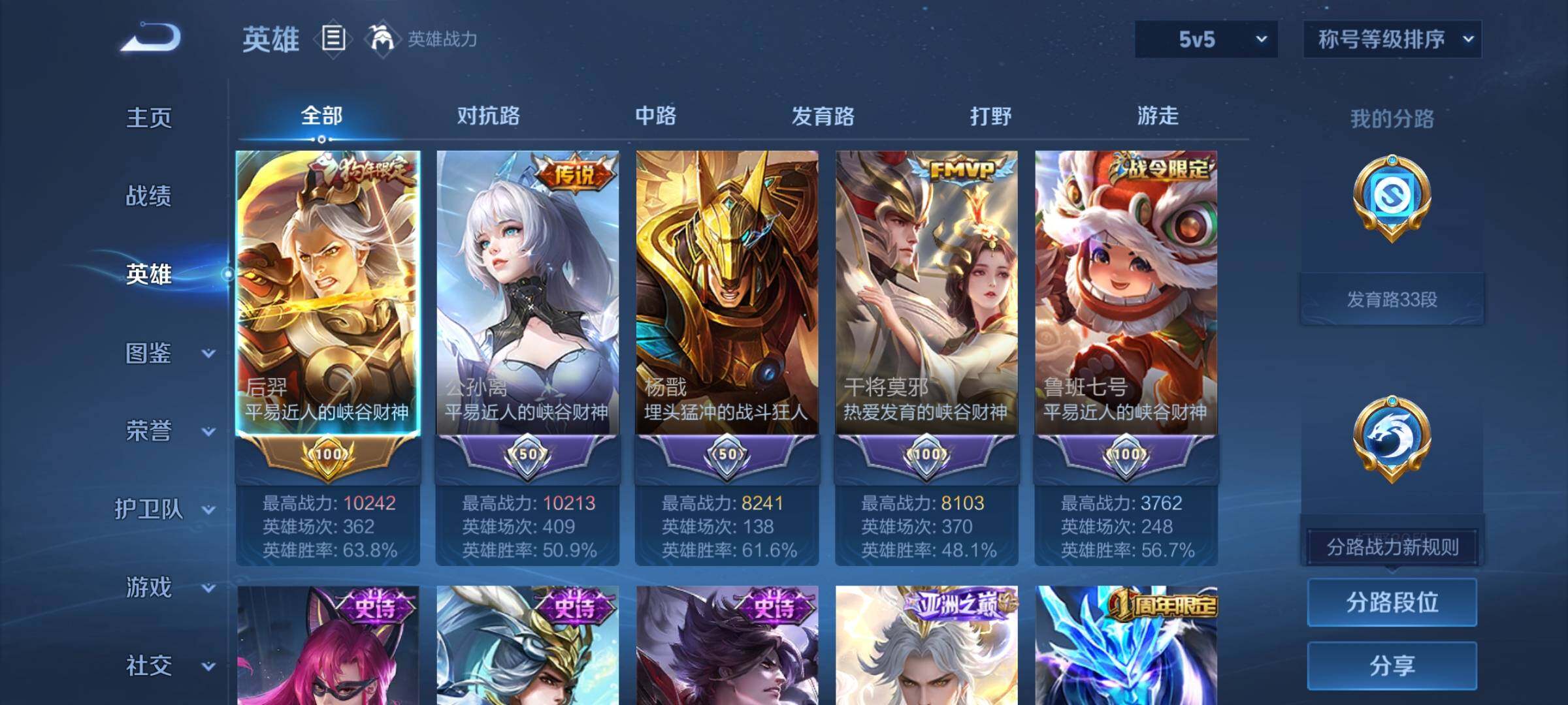 WZCMY4195925王者荣耀账号详情图3 WZCMY4195925王者荣耀账号详情图3