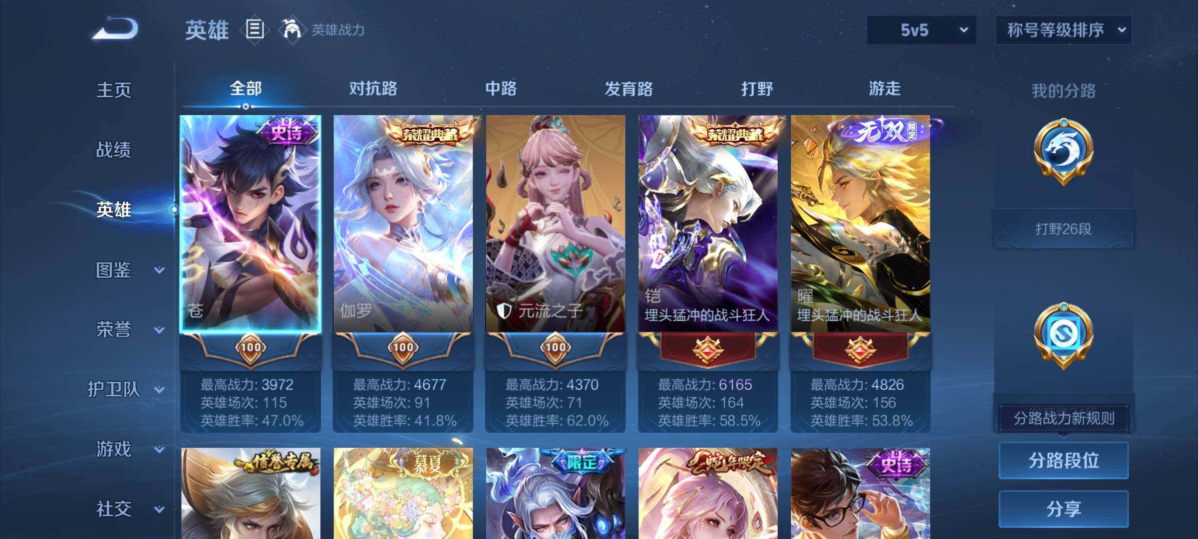 WZCMY4168469王者荣耀账号详情图3