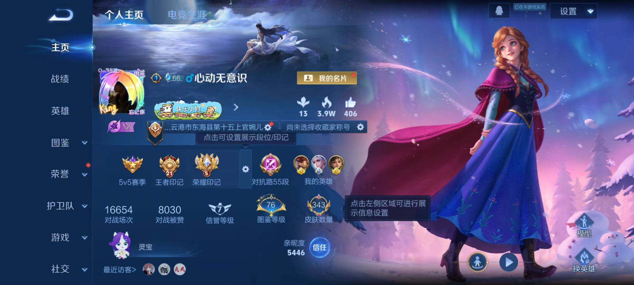 WZLX4163593王者荣耀账号详情图2