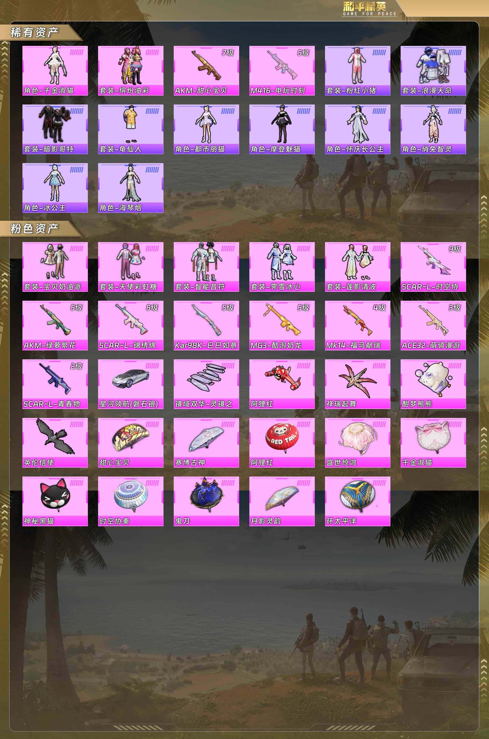 HPQM4104583和平精英账号详情图6