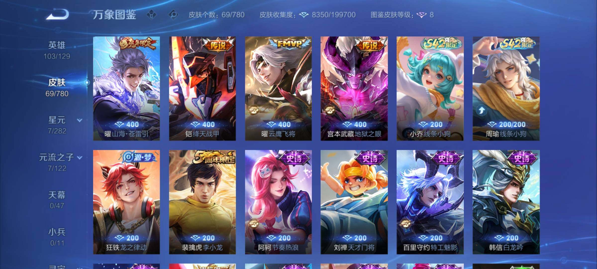 WZCMY4172401王者荣耀账号详情图6 WZCMY4172401王者荣耀账号详情图6