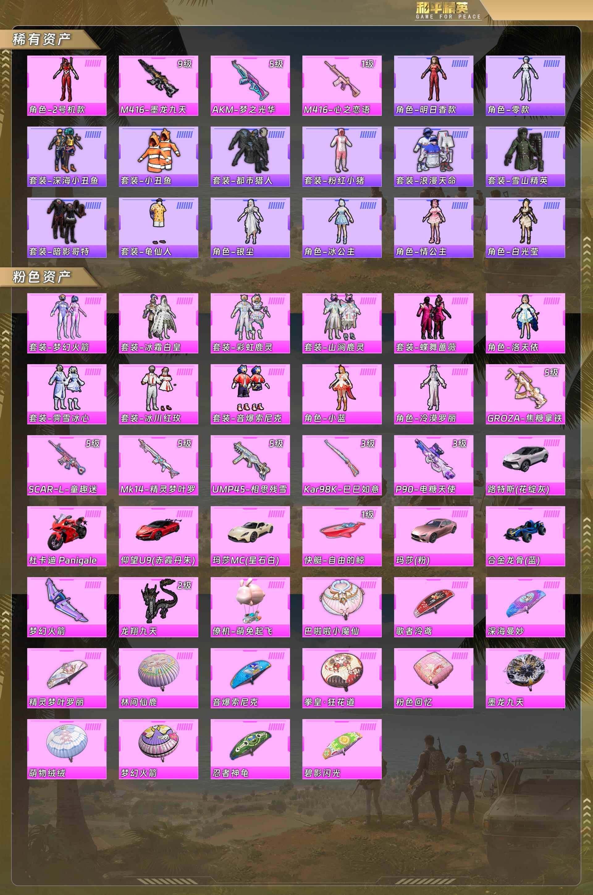 HPCMW4106204和平精英账号详情图4