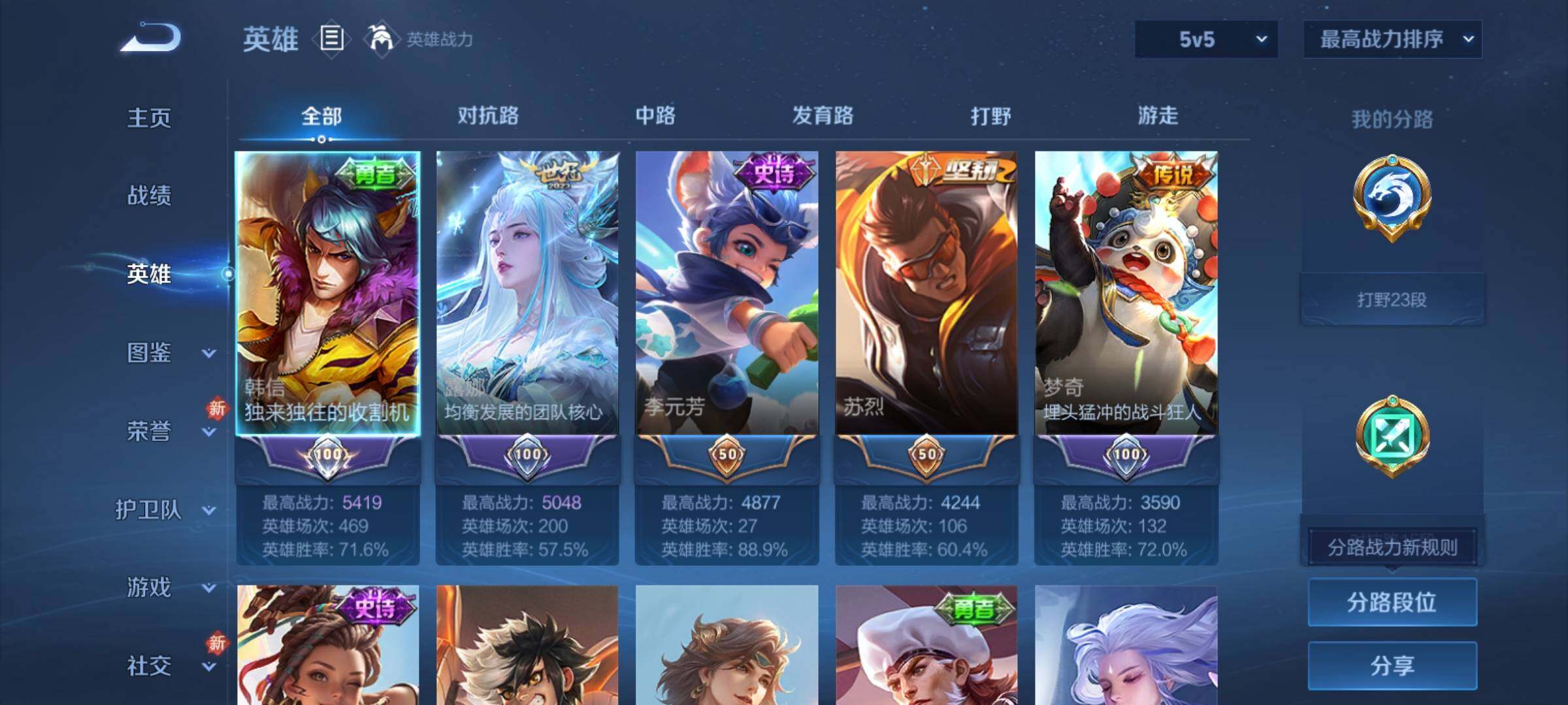 WZCMY4167208王者荣耀账号详情图3