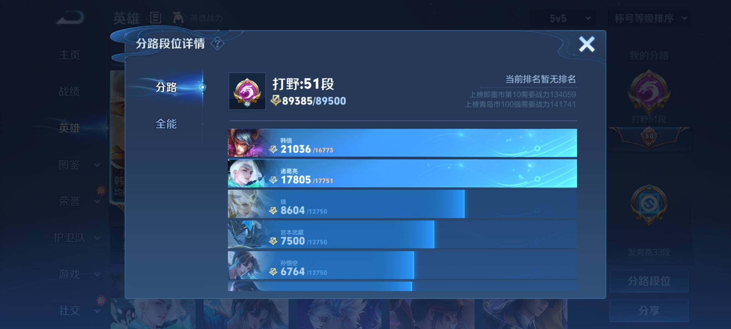 WZCMY4173600王者荣耀账号详情图6 WZCMY4173600王者荣耀账号详情图6