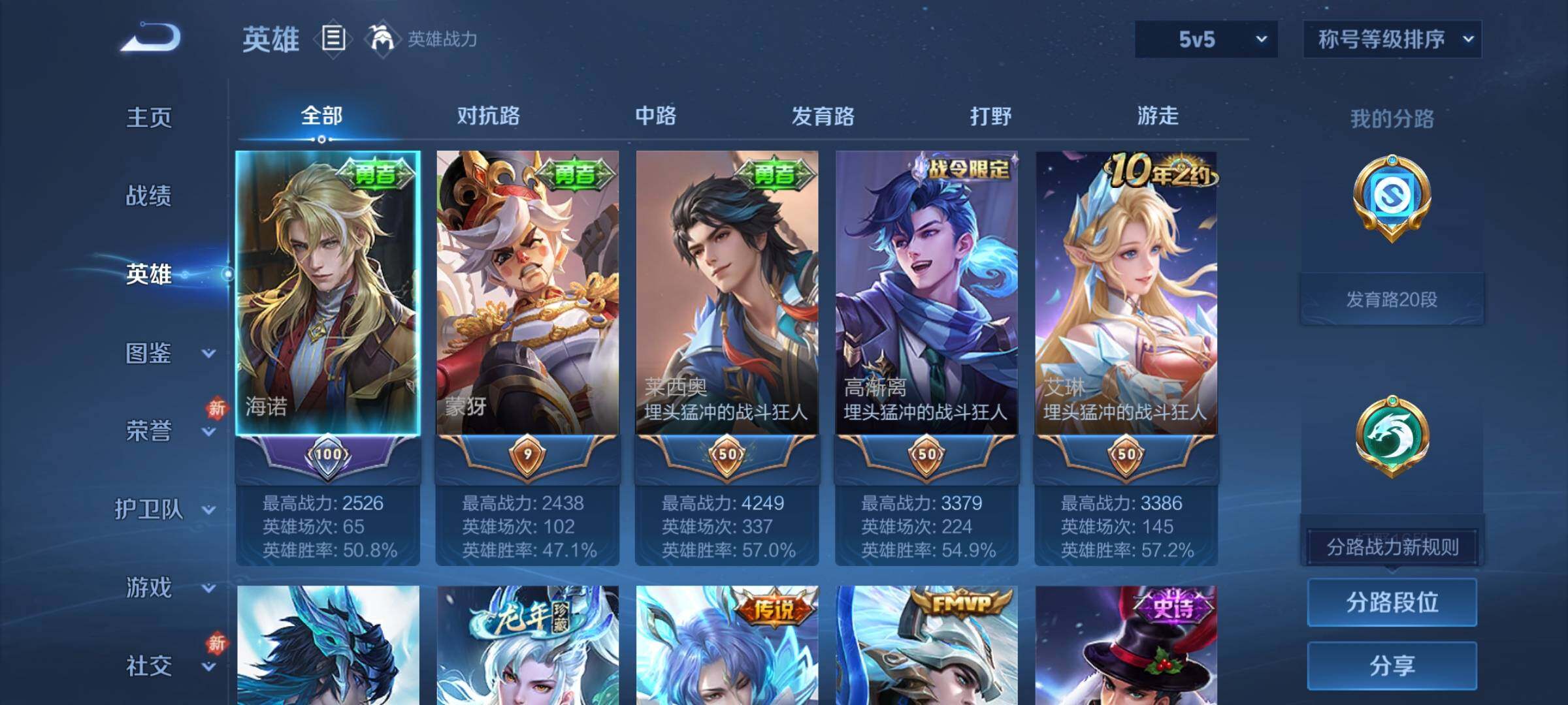 WZCMY4175390王者荣耀账号详情图3