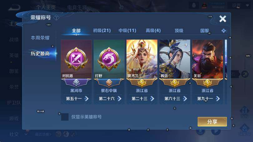 WZCMW4165839王者荣耀账号详情图11