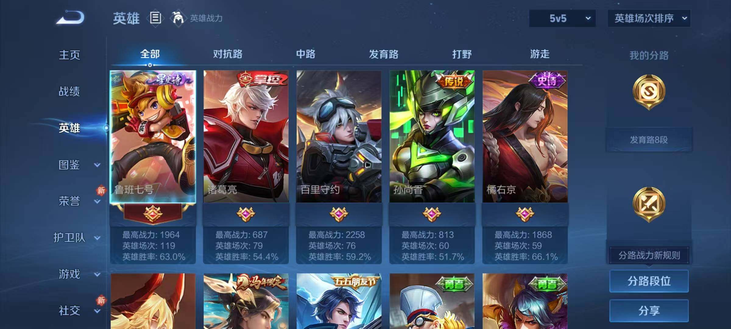 WZJZ4180233王者荣耀账号详情图5