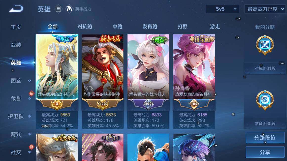 WZCMW4165966王者荣耀账号详情图13