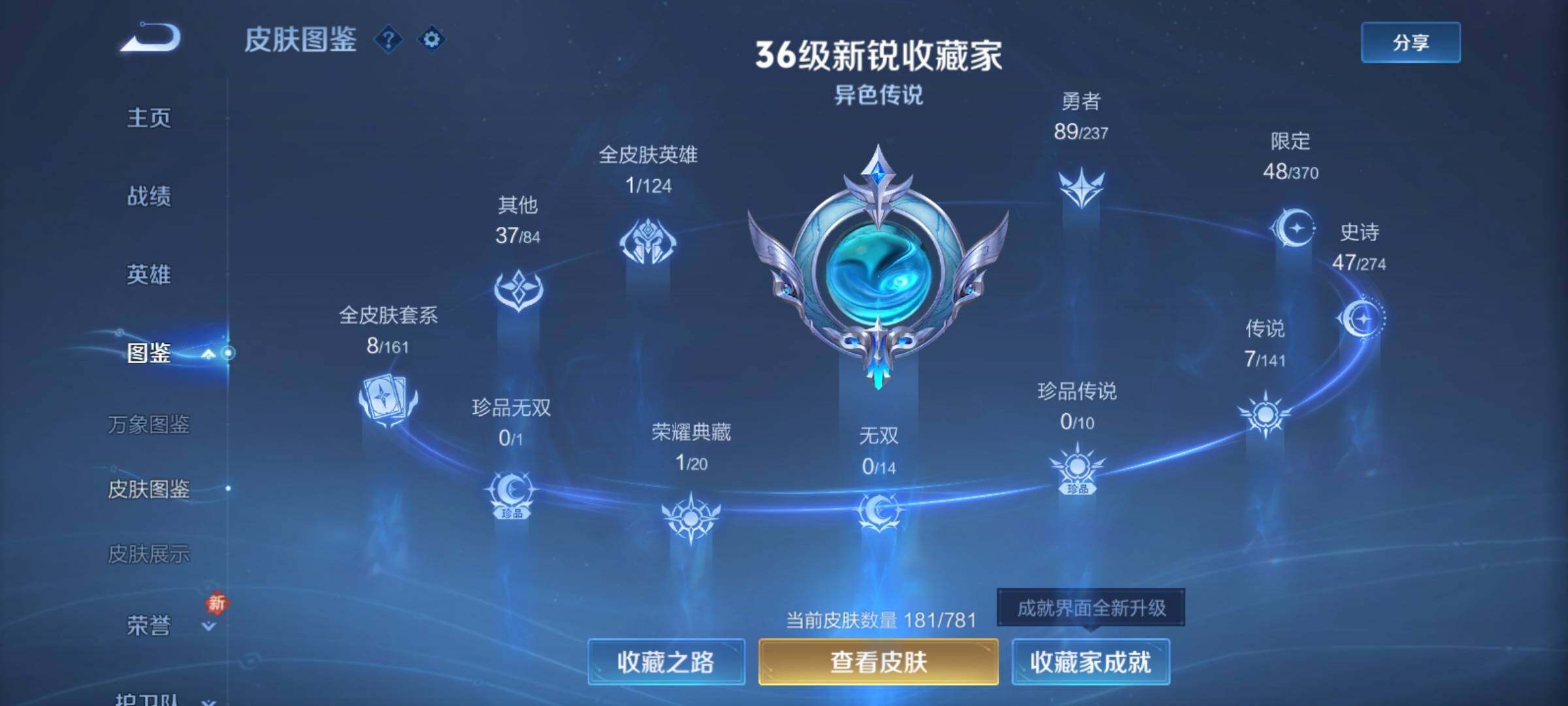 WZCMY4167270王者荣耀账号详情图5