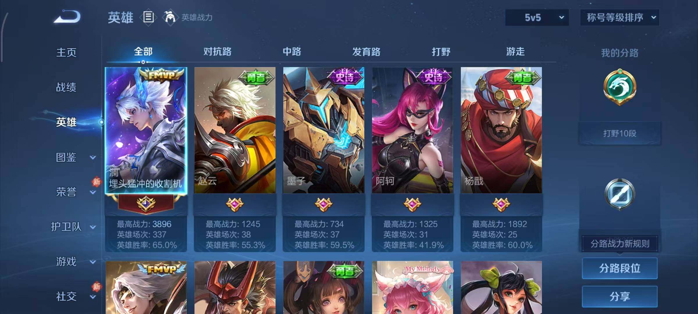 WZCMW4168325王者荣耀账号详情图3