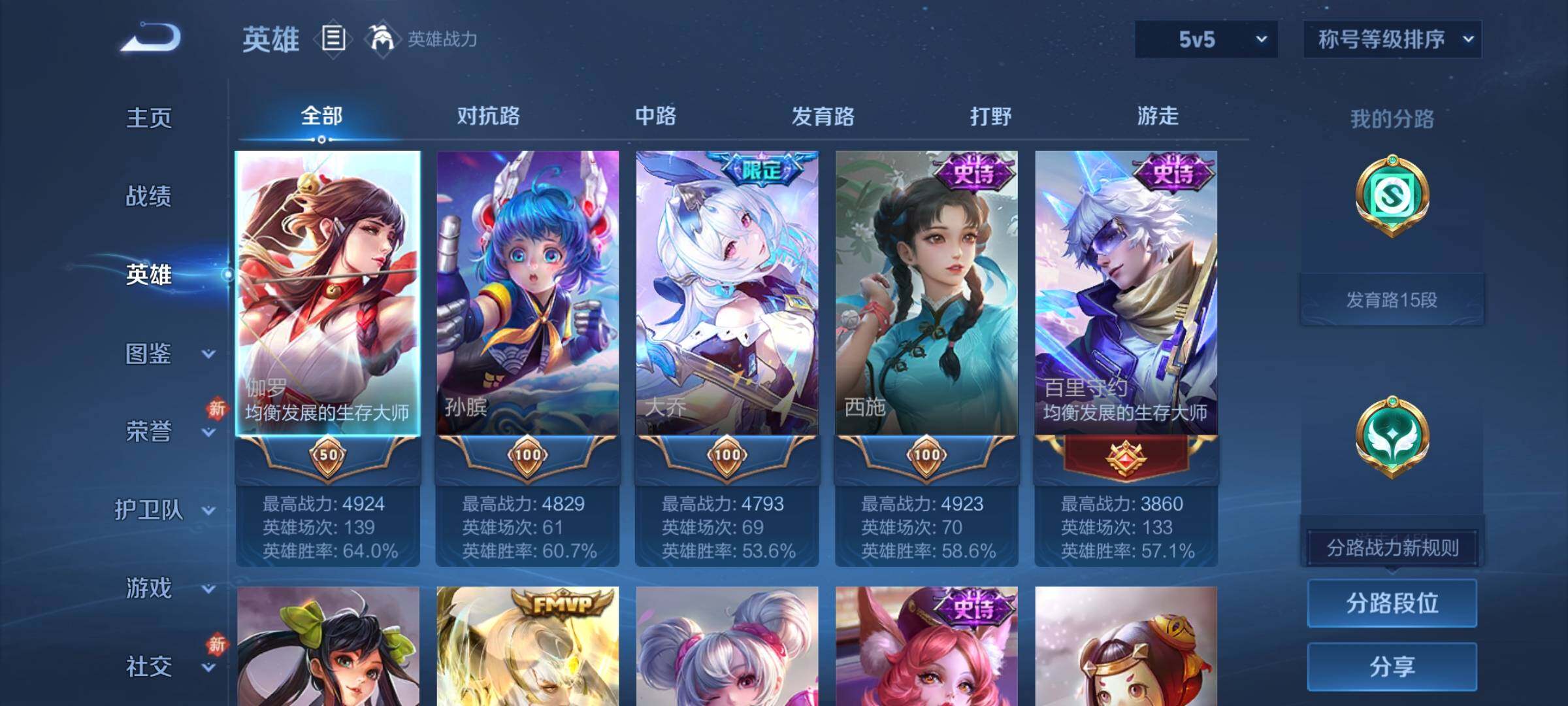 WZCMW4167845王者荣耀账号详情图3 WZCMW4167845王者荣耀账号详情图3