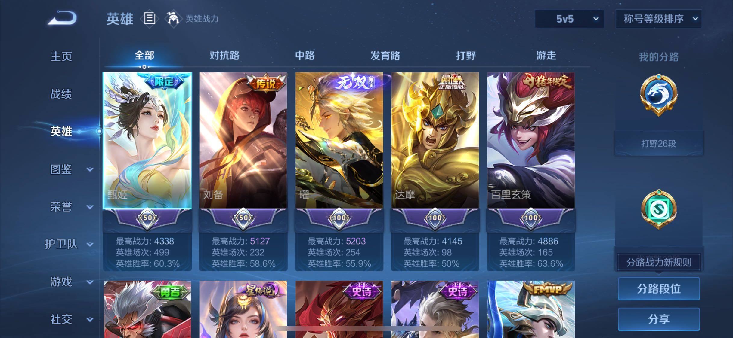 WZCMW4167827王者荣耀账号详情图3