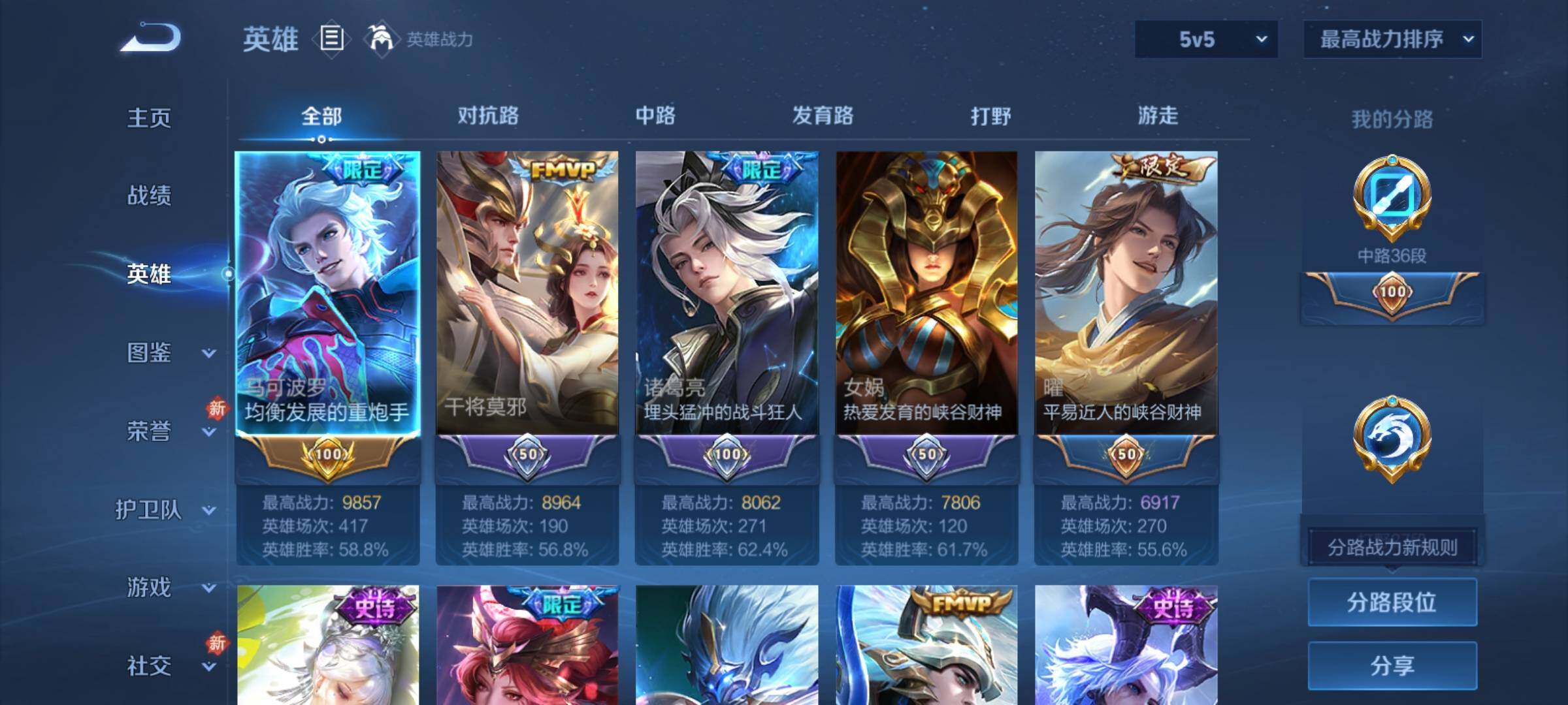 WZCMY4171126王者荣耀账号详情图3