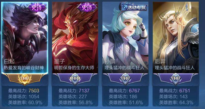 WZCMW4167556王者荣耀账号详情图9