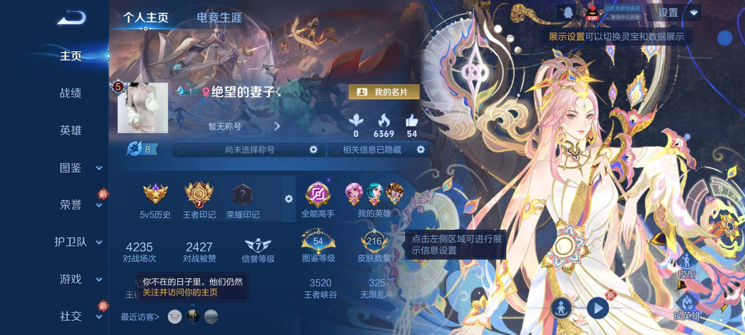 WZCMY4176224王者荣耀账号详情图2