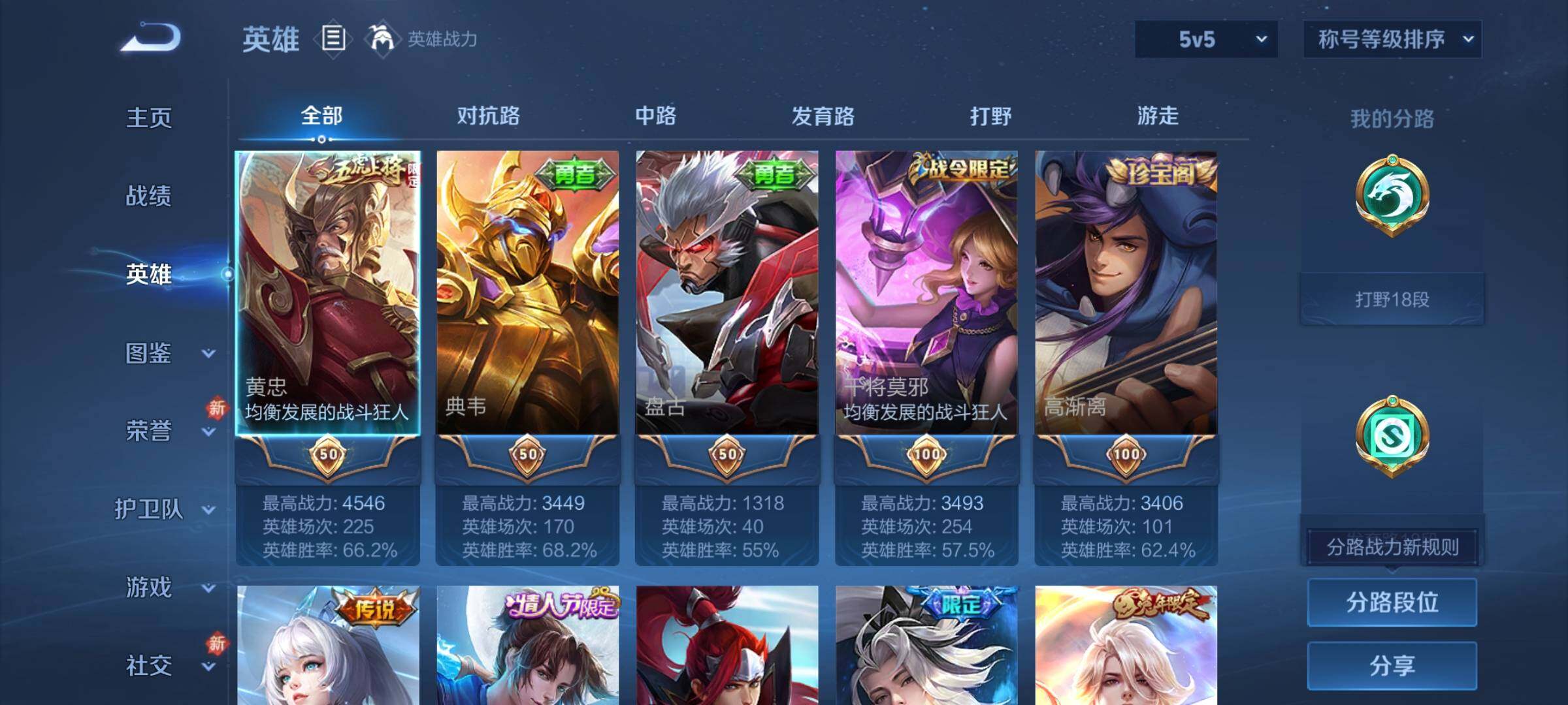 WZCMY4177634王者荣耀账号详情图3