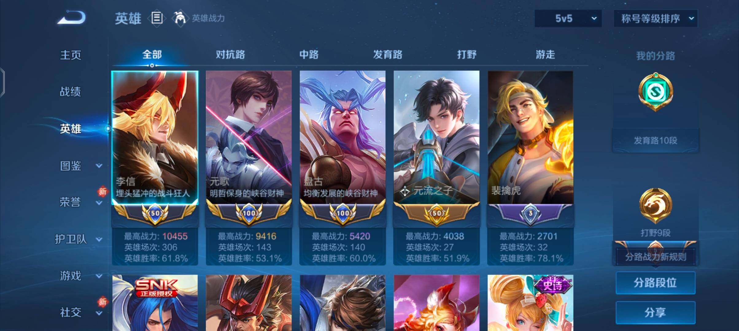 WZCMW4171065王者荣耀账号详情图3