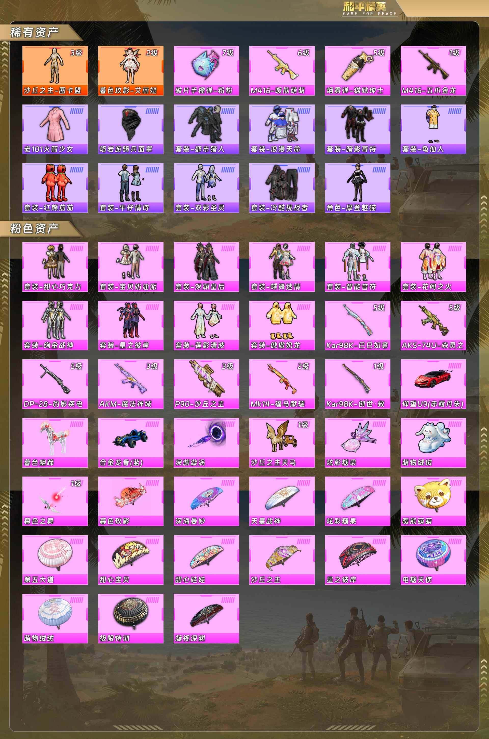 HPCMW4110176和平精英账号详情图5