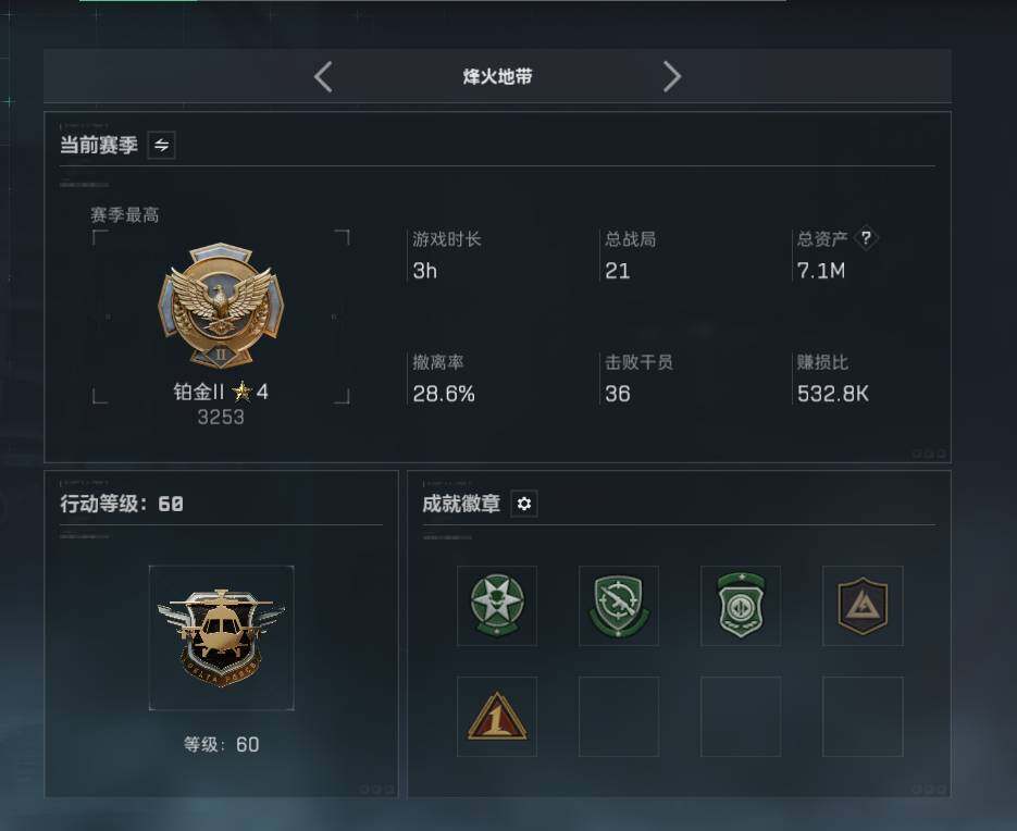 SJZQM452613三角洲行动账号详情图5