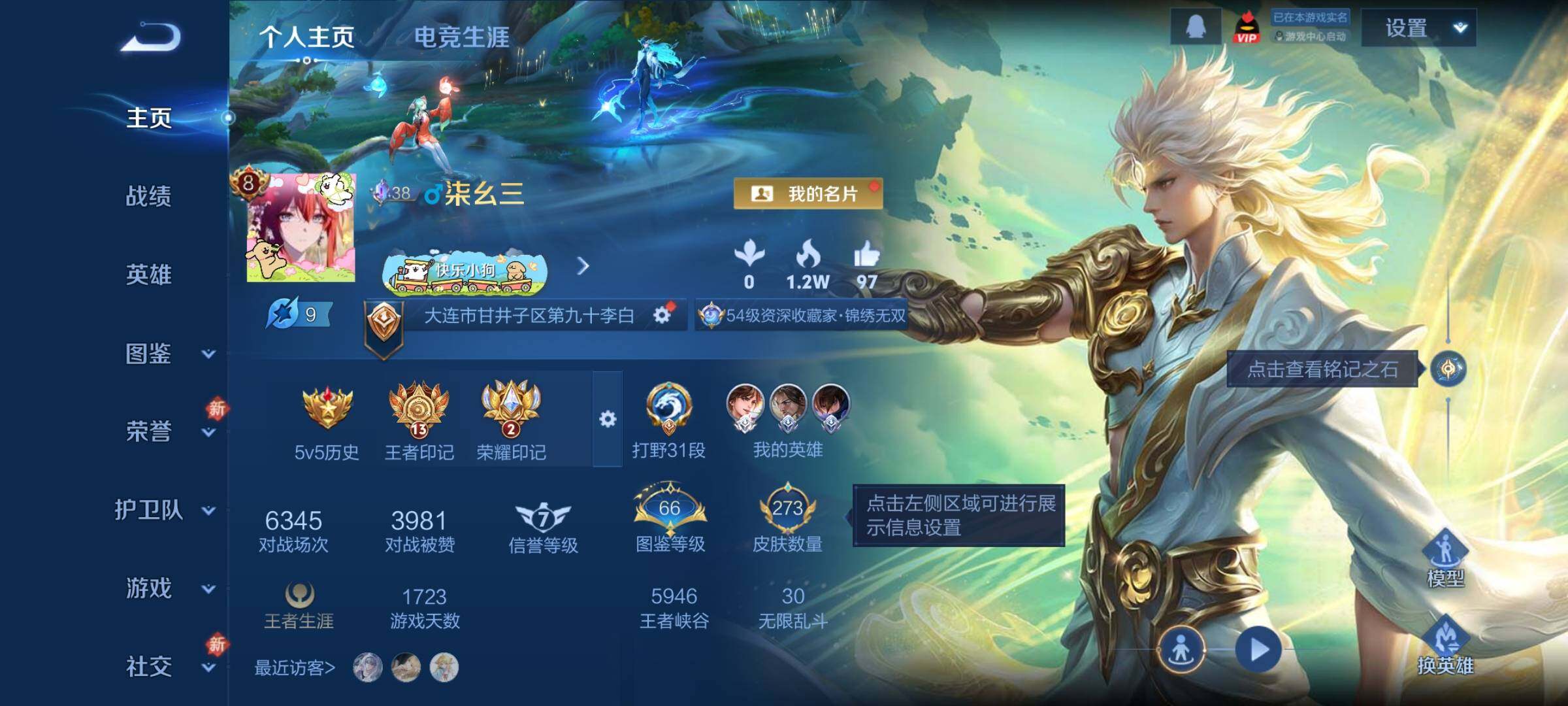 WZCMY4171503王者荣耀账号详情图2