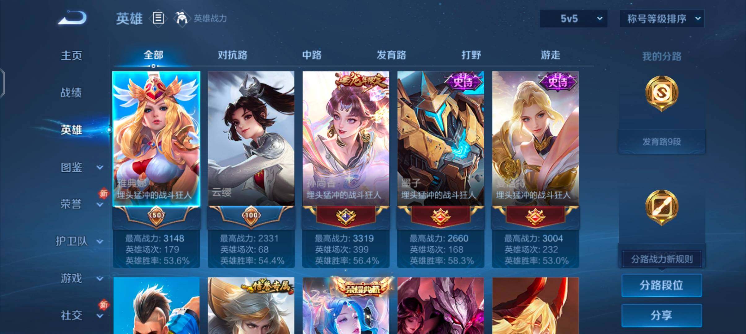 WZCMW4171688王者荣耀账号详情图3