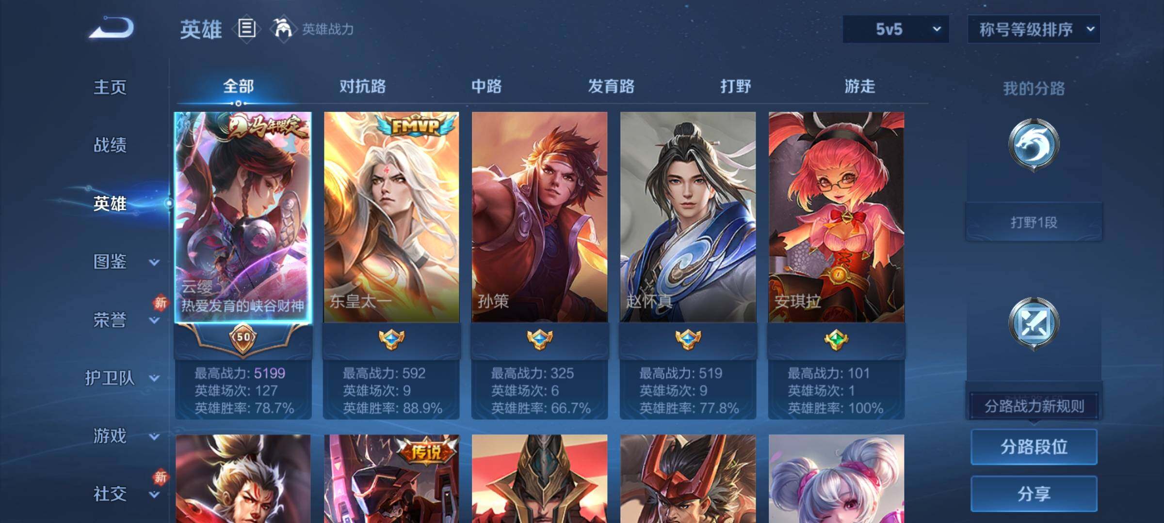 WZCMW4168786王者荣耀账号详情图3