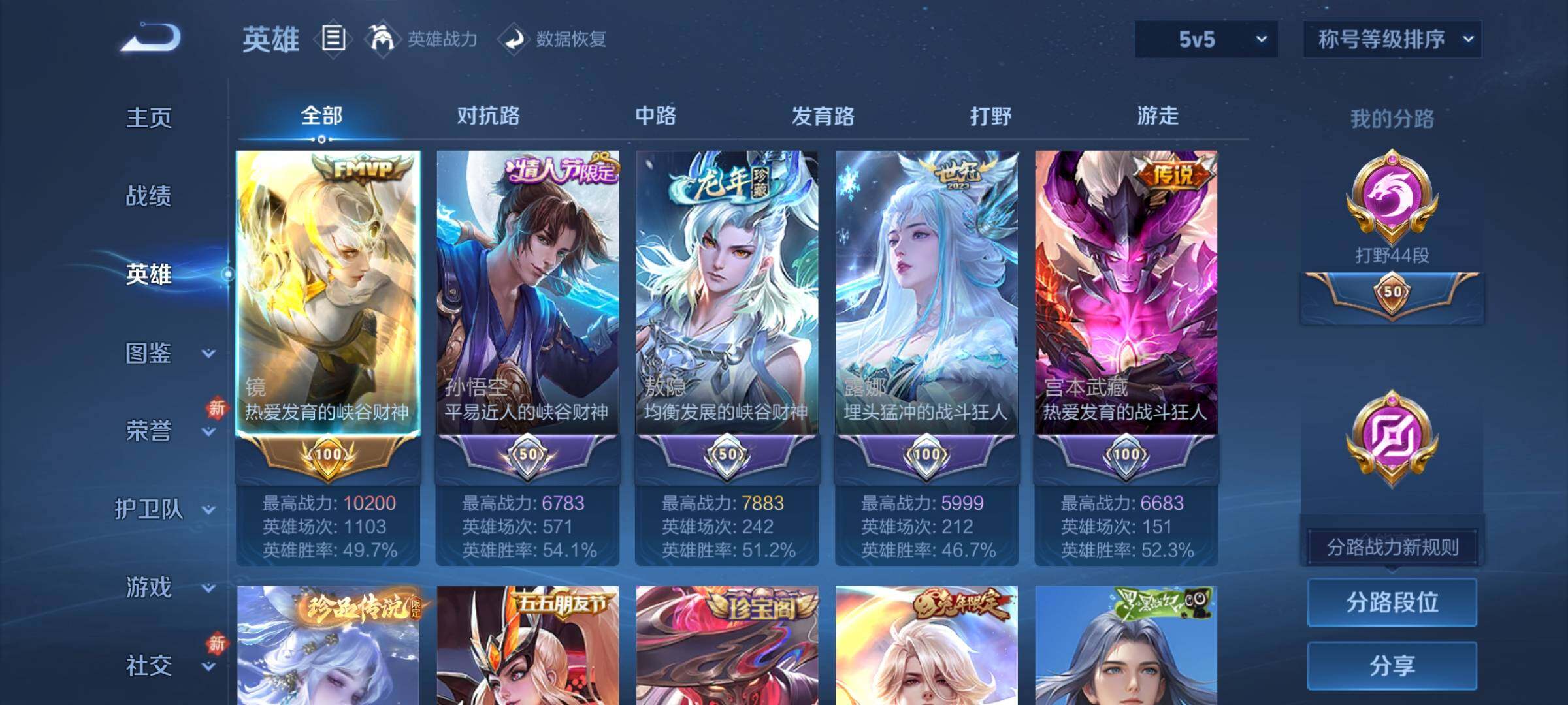 WZCMY4179557王者荣耀账号详情图3